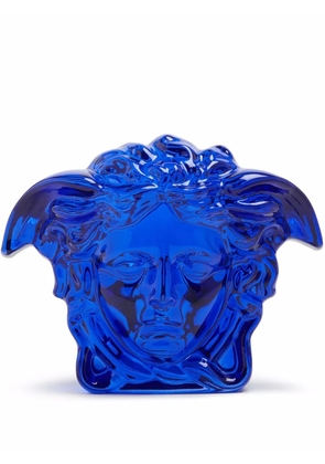 Versace Medusa Lumiere crystal paperweight - Blue