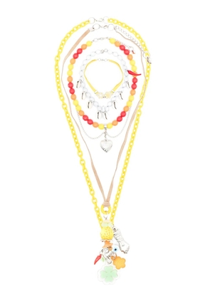 Amir Slama Bijoux four-strand charm necklace - Multicolour