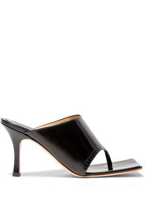 A.W.A.K.E. Mode Katie 75mm square-toe sandals - Black