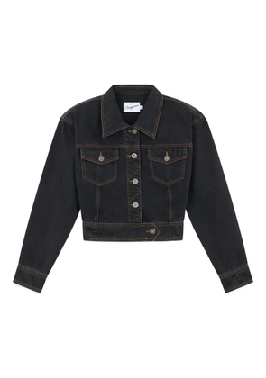 Vaquera button-fastening denim jacket - Black