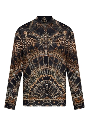 Camilla Masked Moonlight shirt - Black