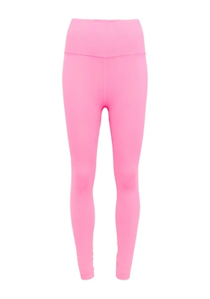 Free People logo-print leggings - Pink