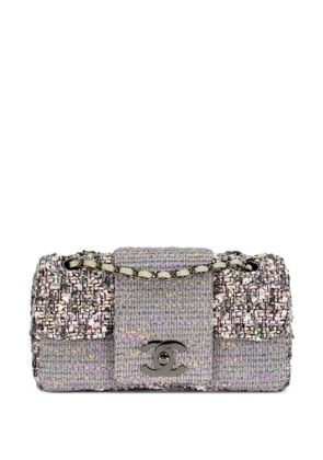 CHANEL Pre-Owned 2004 Jumbo Tweed Classic Flap shoulder bag - Grey