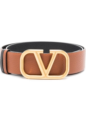 Valentino Garavani 40mm VLogo Signature belt - Brown