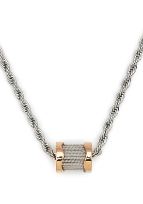 Charriol Forever Waves charm necklace - Silver