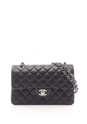 CHANEL Pre-Owned 2021-2025 Small Classic Lambskin Double Flap shoulder bag - Black
