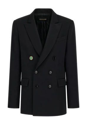 Roberto Cavalli double-breasted blazer - Black
