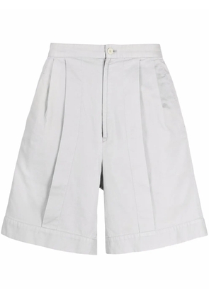 Issey Miyake Pre-Owned 1970s high-waist Bermuda shorts - Grey