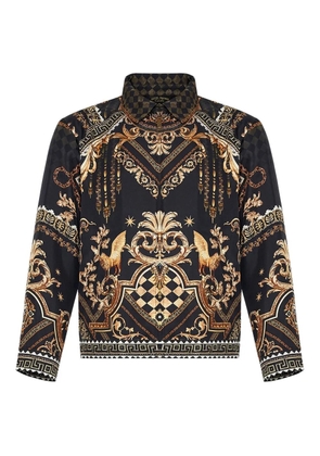 Camilla duomo dynasty crop jacket - Black