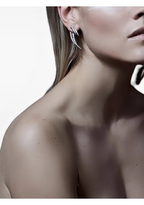 Shaun Leane 18K white gold and palladium Armis diamond earrings