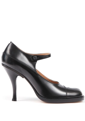 Maison Margiela Bourgeoise 100mm leather pumps - Black