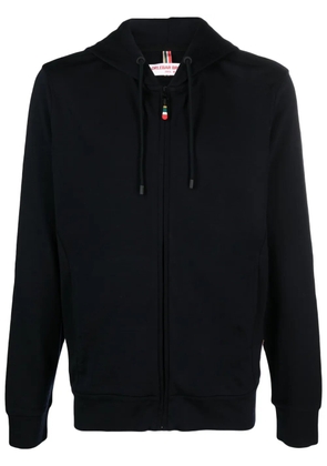Orlebar Brown zip-up wool hoodie - Blue