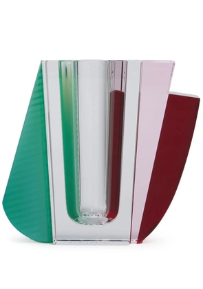 Reflections Copenhagen Rayleigh crystal vase (12.7cm) - Green