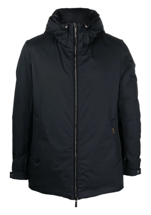 Moorer padded hooded jacket - Blue