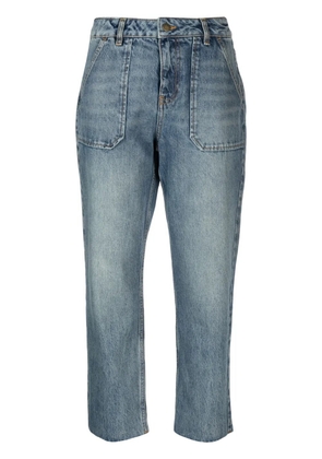 Ba&Sh Elly straight-leg trousers - Blue