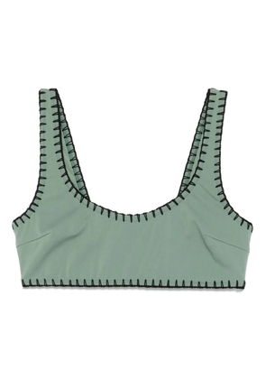 Nanushka Malti bikini top - Green
