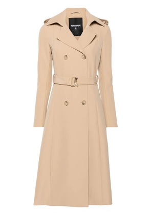Patrizia Pepe double-breasted trench coat - Brown