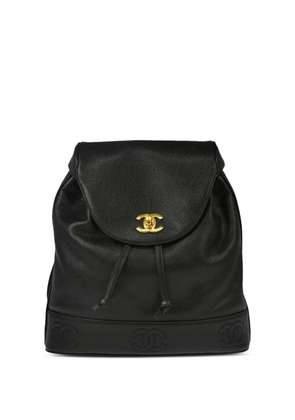 CHANEL Pre-Owned 1997 Triple CC backpack - Black