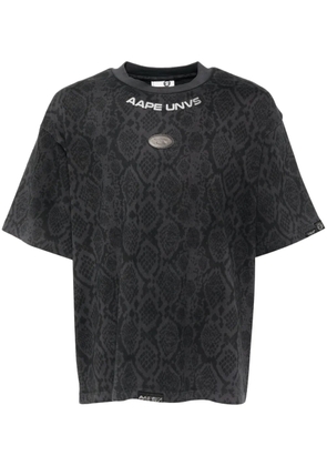 AAPE BY *A BATHING APE® printed T-shirt - Black