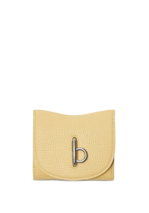 Burberry Rocking Horse leather wallet - Yellow