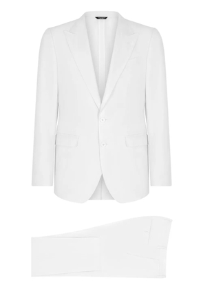 Dolce & Gabbana Taormina-fit single-breasted suit - White