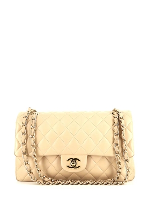 CHANEL Pre-Owned 2022 medium Double Flap shoulder bag - Neutrals
