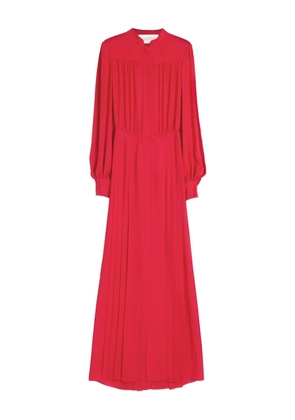 Valentino Garavani silk georgette gown - Red