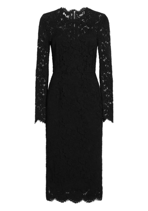 Dolce & Gabbana long sleeve dress - Black