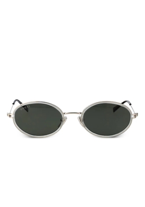 Gucci Eyewear GG1980S oval-frame sunglasses - Silver