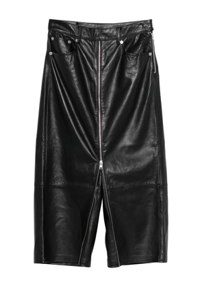 R13 zippered trousers - Black