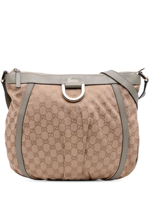 Gucci Pre-Owned 2016-2025 GG Canvas Abbey D Ring crossbody bag - Brown