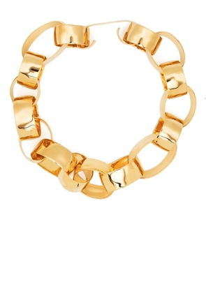 Jil Sander oval-link chain necklace - Gold