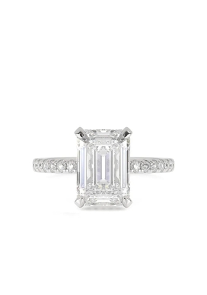 Jewels Aficionado 14K white gold diamond ring - Silver