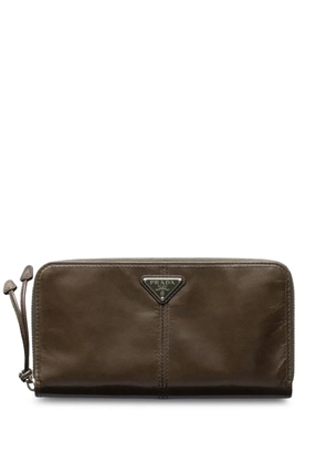 Prada leather wallet - Green