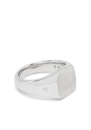 Tom Wood Kay satin-finish ring - Silver