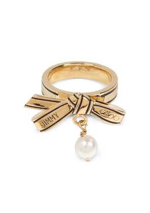Jimmy Choo Ribbon ring - Gold