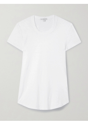 James Perse - Slub Cotton-jersey T-shirt - White - 01,2,3,4