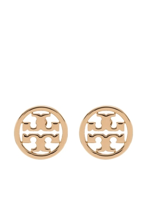 Tory Burch Miller logo-stud earrings - Gold