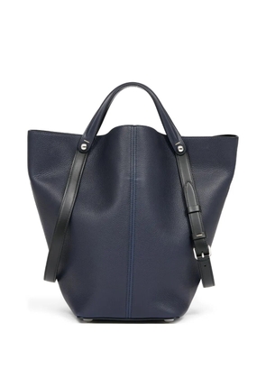 Maison Margiela leather bucket bag - Blue
