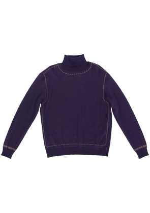 Versace Pre-Owned 2000s wool jumper - Purple