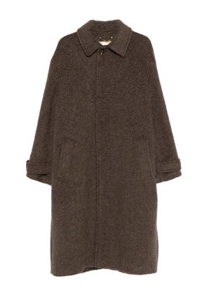 Golden Goose buttoned pocket coat - Brown