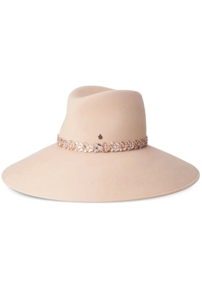 Maison Michel Anne sun hat - Neutrals