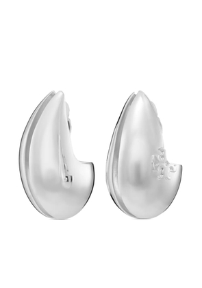 Tory Burch Wave clip-on earrings - Silver