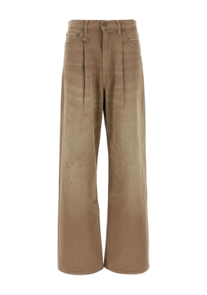 R13 Damon pleated jeans - Neutrals