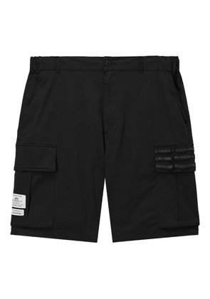 Alpha Industries cargo-pocket label-detail shorts - Black