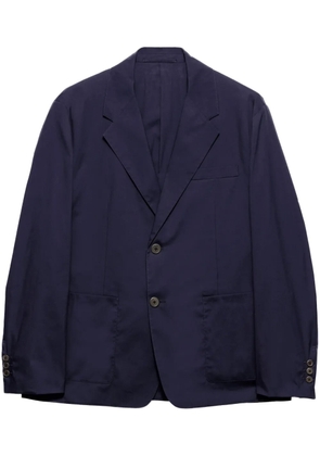 Prada cotton blazer - Blue