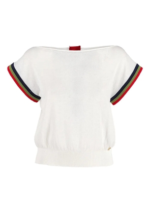 Roberta di Camerino Pre-Owned knitted T-shirt - White