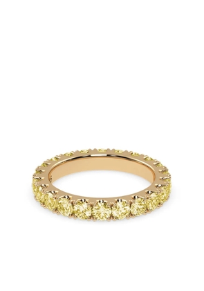VEYNOU 18kt recycled yellow gold Memory diamond ring