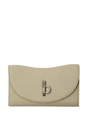 Burberry Rocking Horse leather continental wallet - Neutrals