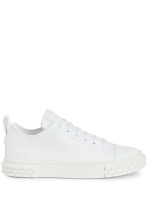 Giuseppe Zanotti Ecoblabber leather low-top sneakers - White